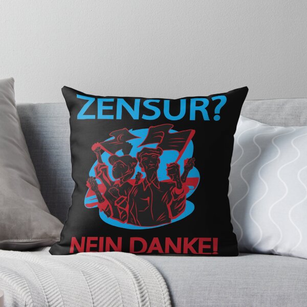 Item preview, Censorship? No thank you! Blue Party Germany designed and sold by Alia König.