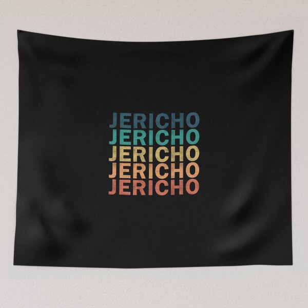 Item preview, Jericho Name T Shirt - Jericho Vintage Retro Name Gift Item Tee designed and sold by pourvasecandi.