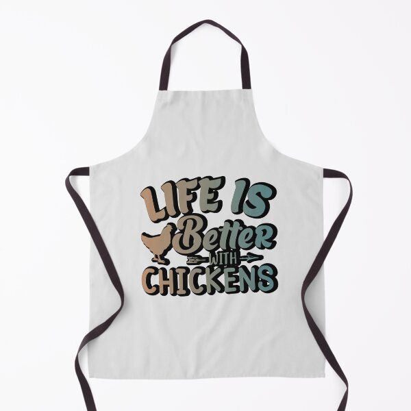 Item preview, life is better with chickens retro sticker design designed and sold by PositiveStudio.