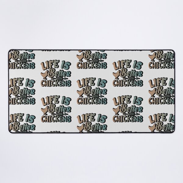 Item preview, life is better with chickens retro sticker design designed and sold by PositiveStudio.