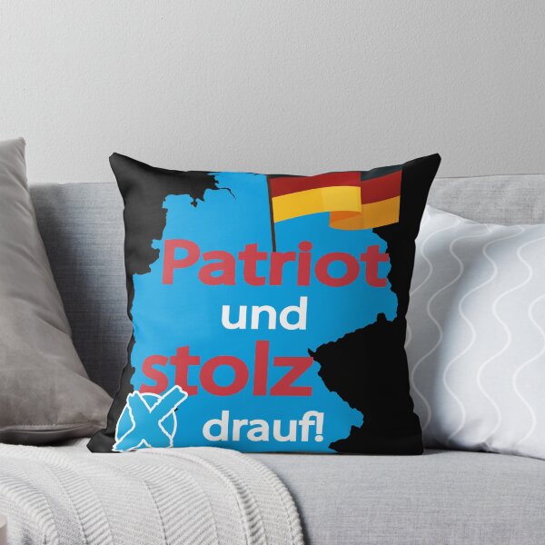 Item preview, Patriota Alemania Orgullo Partido Azul designed and sold by Alia König.