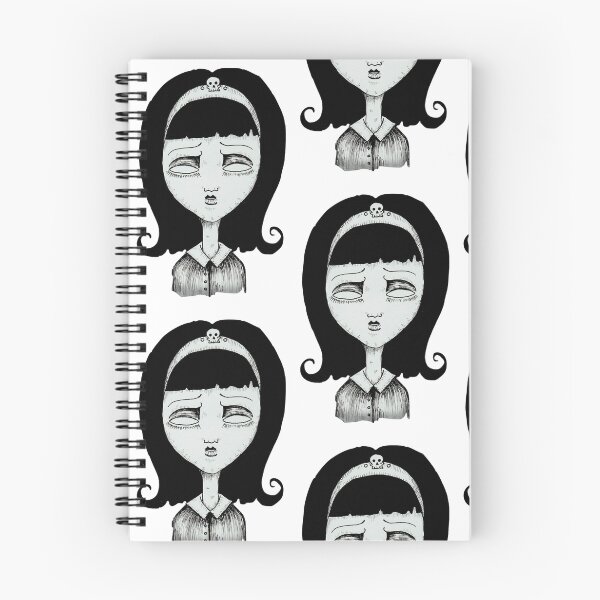 Item preview, Ghost of Emiko Goth Girl Sticker designed and sold by creepyculture.