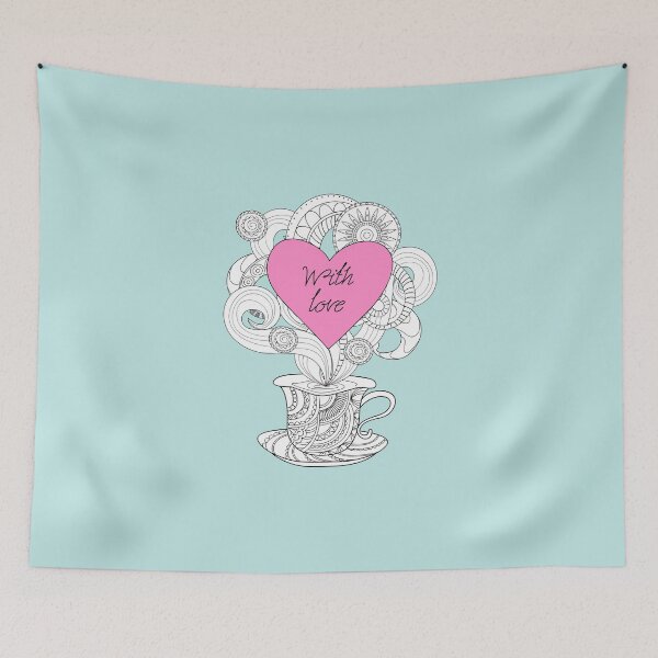 Item preview, zen cup with love designed and sold by AlinNova.