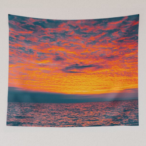 Item preview, Sunset over the water designed and sold by HeatherAP.