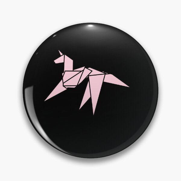 Item preview, Origami Unicorn, Sci-FI BR Inspired Design (Pink) designed and sold by FrosteAto.