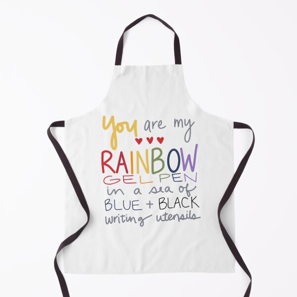 Item preview, You are my rainbow gel pen in a sea of blue and black writing utensils     designed and sold by SoNeedley.