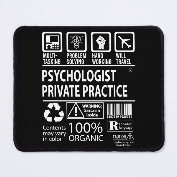 Item preview, Psychologist Private Practice T Shirt - MultiTasking Certified Job Gift Item Tee designed and sold by sabinacsnm.