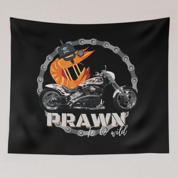 Item preview, Prawn to be Wild - Big Prawn design range designed and sold by Container  of Dreams.