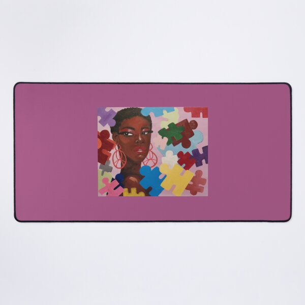 Item preview, Puzzle Pieces Portrait designed and sold by Art-indulgence.