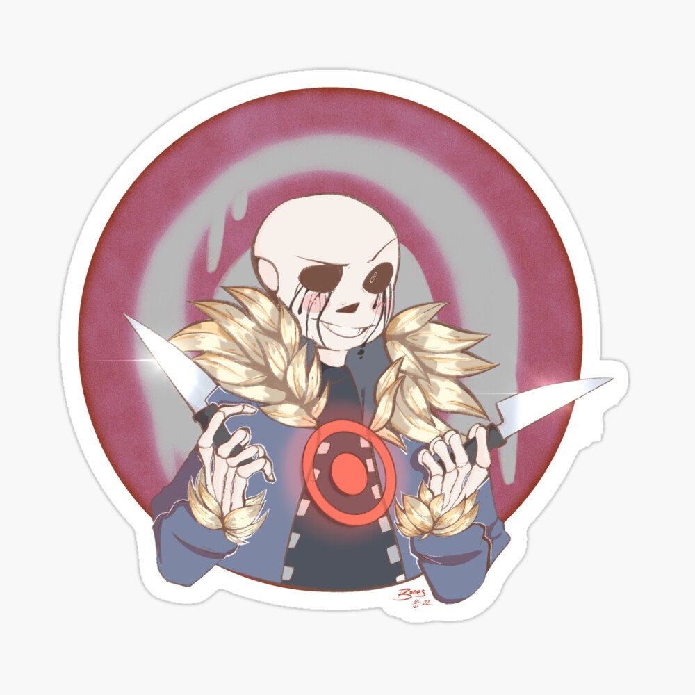 Ink Sans design  Pin for Sale by Bones Hernandez