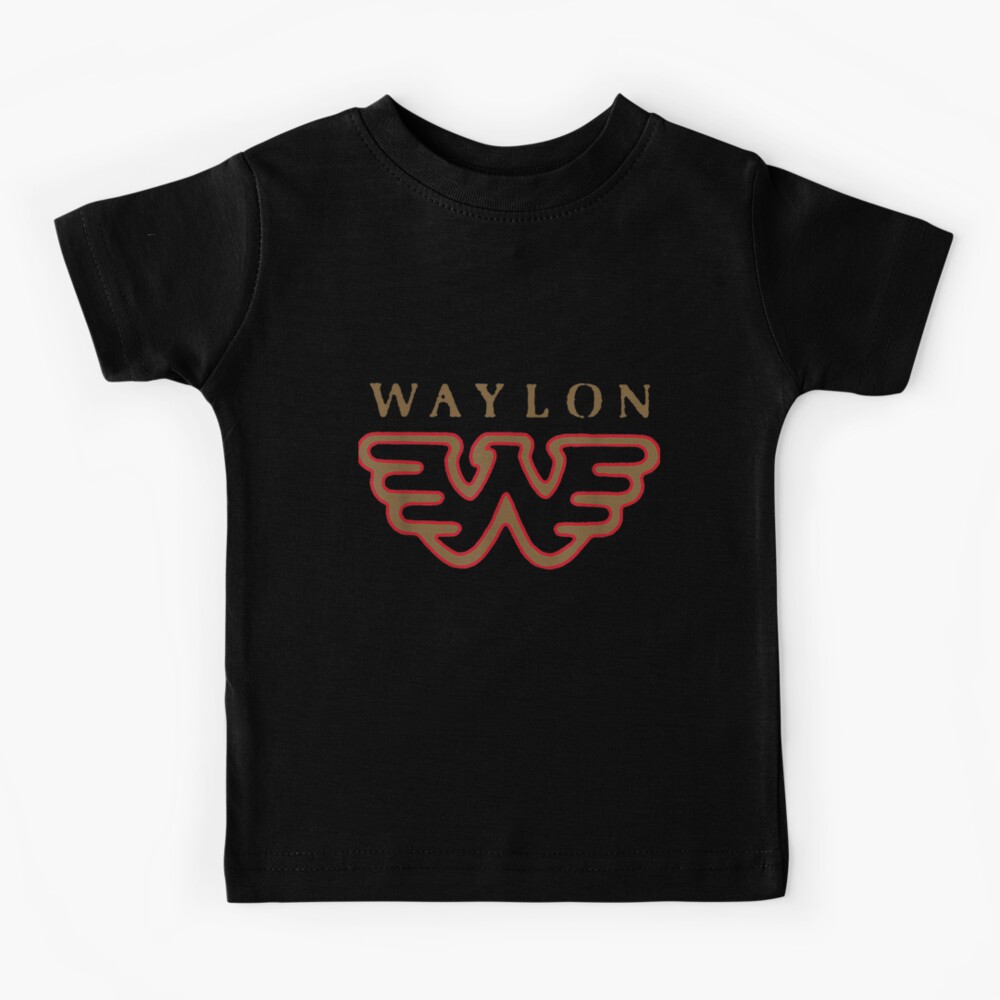 waylon jennings flying w shirt