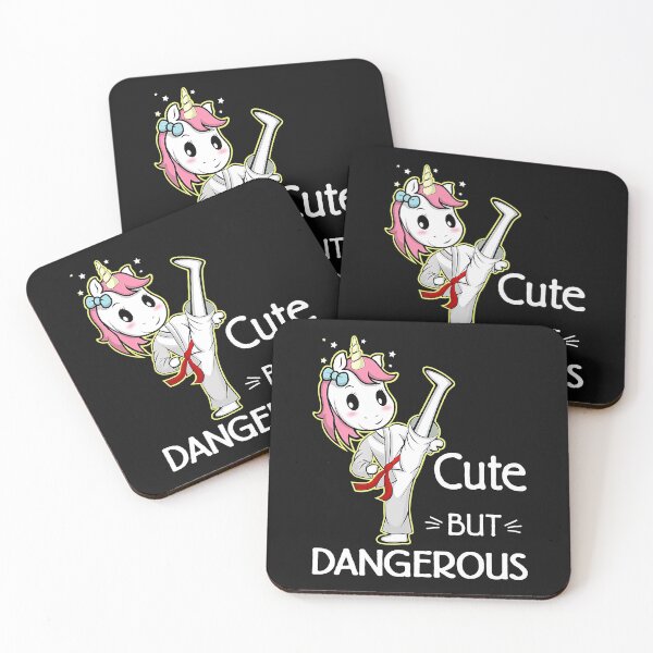 Item preview, Cute But Dangerous Funny Karate Taekwondo designed and sold by richardmatthew.