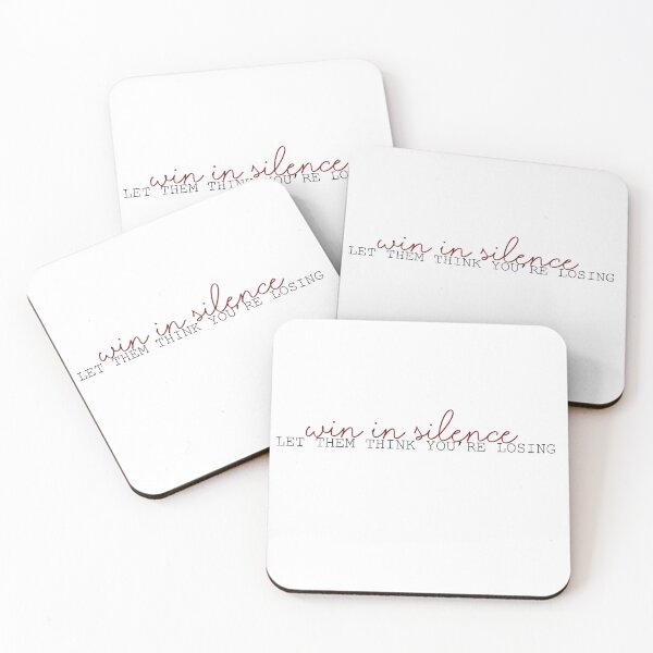 Item preview, Win In Silence - Fitness - Motivational Quotes designed and sold by bykc2.