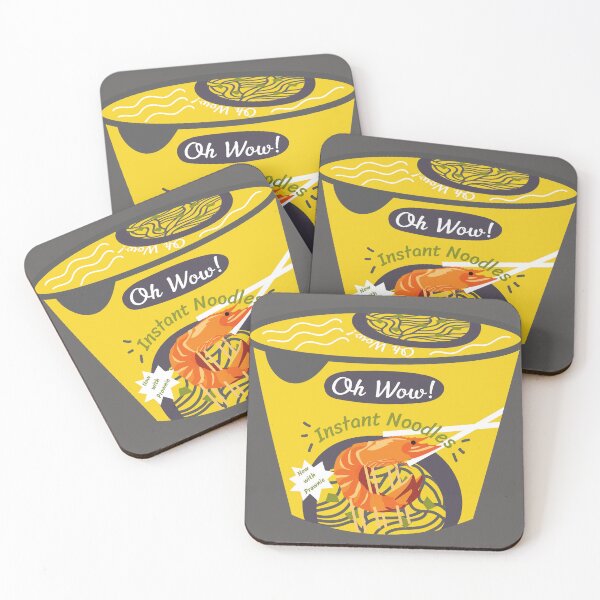 Item preview, Instant Noodles now with Prawnie, in the Big Prawn range of designs  designed and sold by Container  of Dreams.