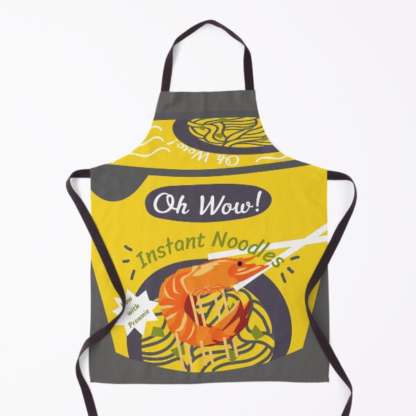 Item preview, Instant Noodles now with Prawnie, in the Big Prawn range of designs designed and sold by Container of Dreams.