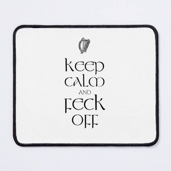Item preview, Irish Keep Calm And Feck Off designed and sold by Fecking-Merch.