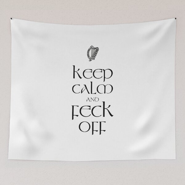 Item preview, Irish Keep Calm And Feck Off designed and sold by Fecking-Merch.