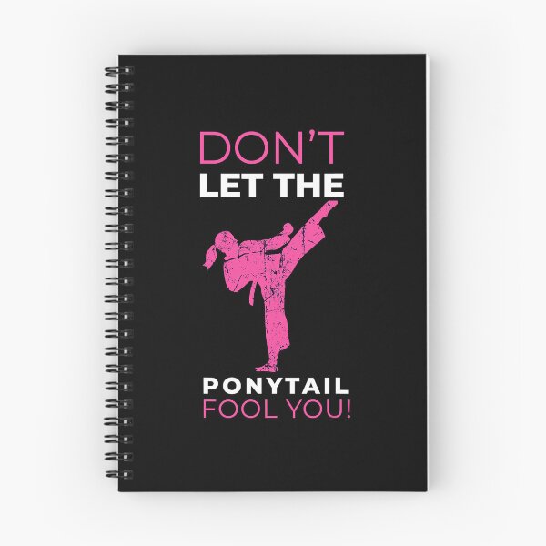 Item preview, Don't Let The Ponytail Fool You Karate Girl designed and sold by richardmatthew.
