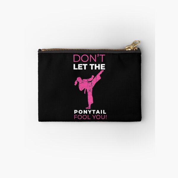 Item preview, Don't Let The Ponytail Fool You Karate Girl designed and sold by richardmatthew.