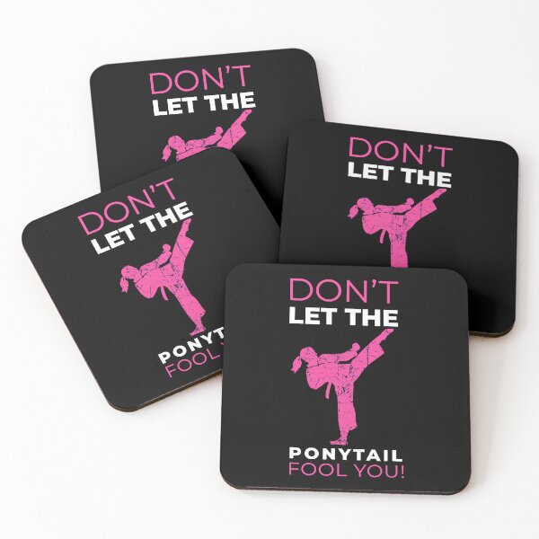 Item preview, Don't Let The Ponytail Fool You Karate Girl designed and sold by richardmatthew.
