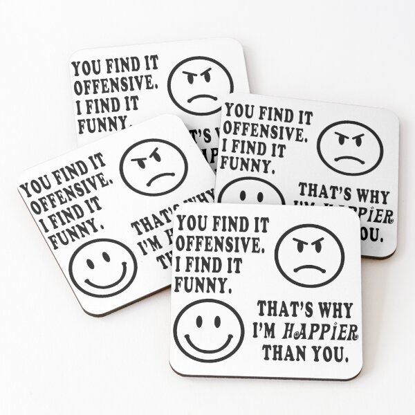 Item preview, Offensive or Funny? (2) designed and sold by Conjuration.