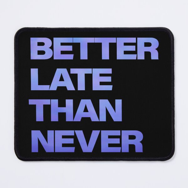 Item preview, Better Late Than Never - Purple designed and sold by tammist.