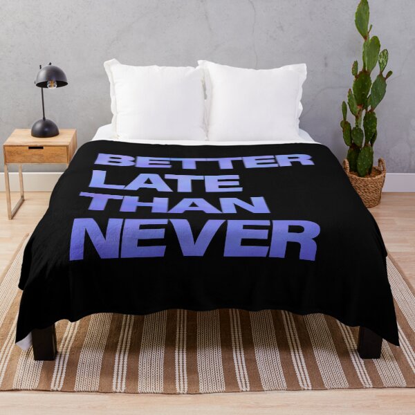 Item preview, Better Late Than Never - Purple designed and sold by tammist.