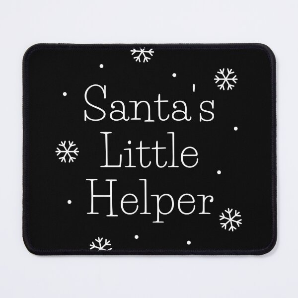 Item preview, Santa's Little Helper. Cute Christmas Design For Kids with Snowflakes designed and sold by That Cheeky Tee.