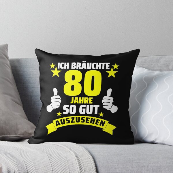Item preview, 80. Geburtstag lustige Zitate 6 designed and sold by itsRIS-store.