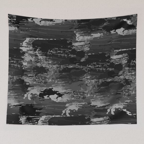 Item preview, Black Acrylic Painting Seamless Pattern  designed and sold by Designs By YL.