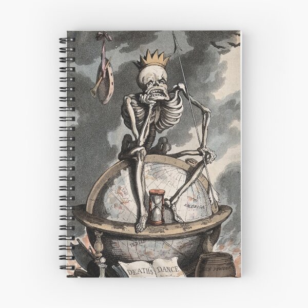 Item preview, Dance of death, T. Rowlandson, 1816 designed and sold by monsterplanet.