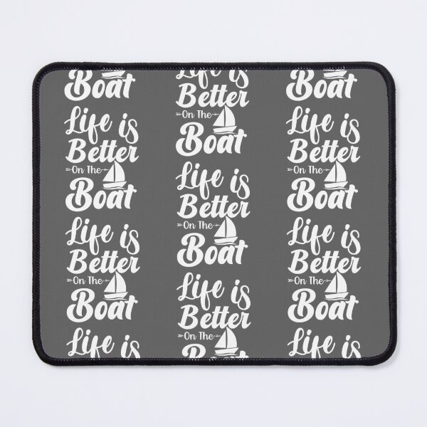 Item preview, life is better on the boat simpleT-shirt design designed and sold by PositiveStudio.
