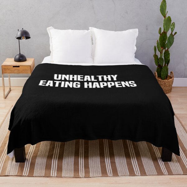 Item preview, Unhealthy Eating Happens designed and sold by melshirt-shop.