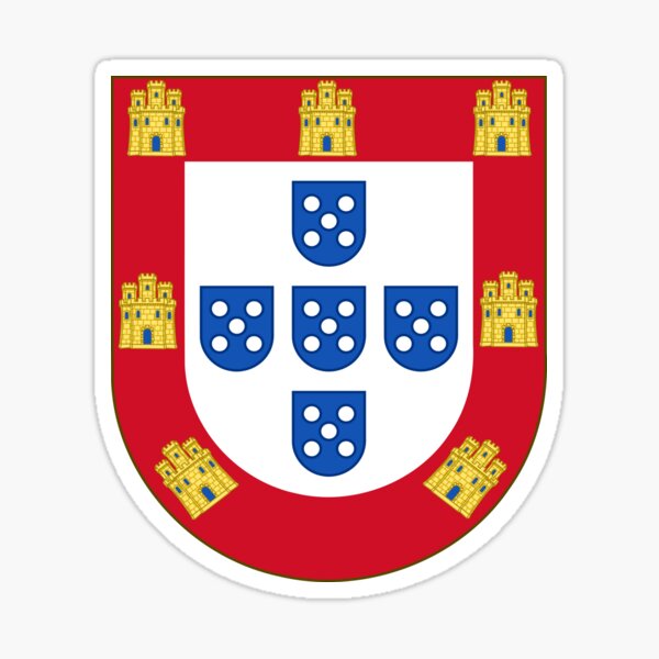 Bouclier du Royaume de Portugal (1481-1910) Sticker