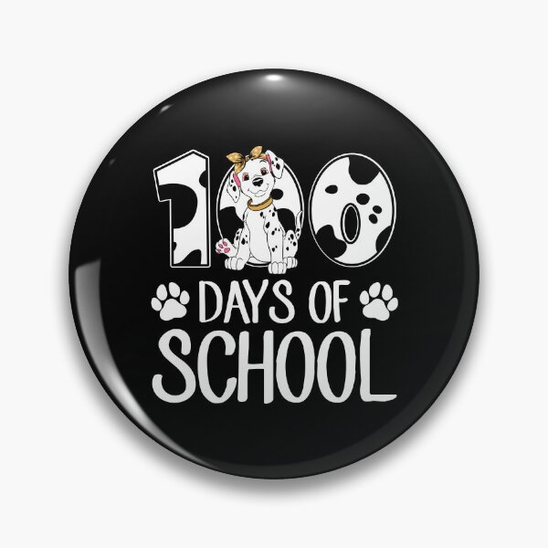 Item preview, 100 Days Smarter Cute Dalmatian Dog 100th Day Of School Kids designed and sold by mteehut.