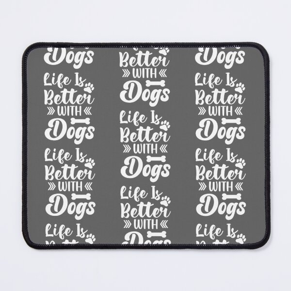 Item preview, life is better with dogs simple T-shirt design designed and sold by PositiveStudio.