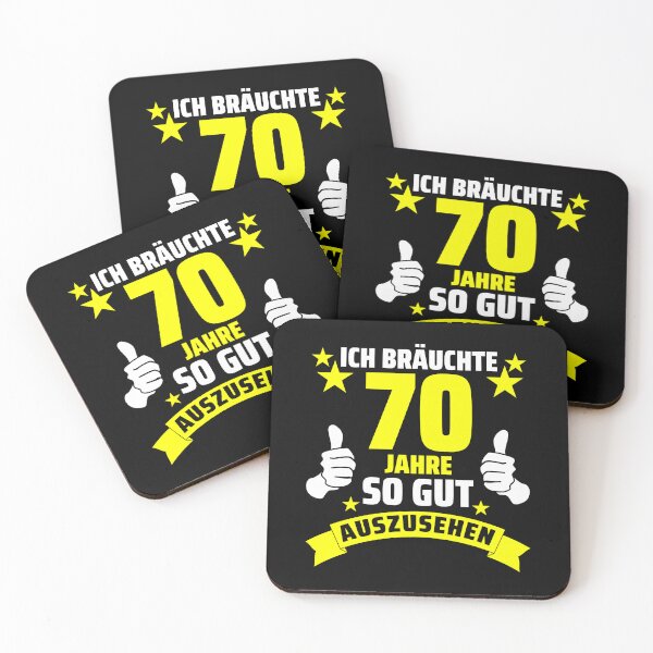 Item preview, 70. Geburtstag lustige Zitate 6 designed and sold by itsRIS-store.