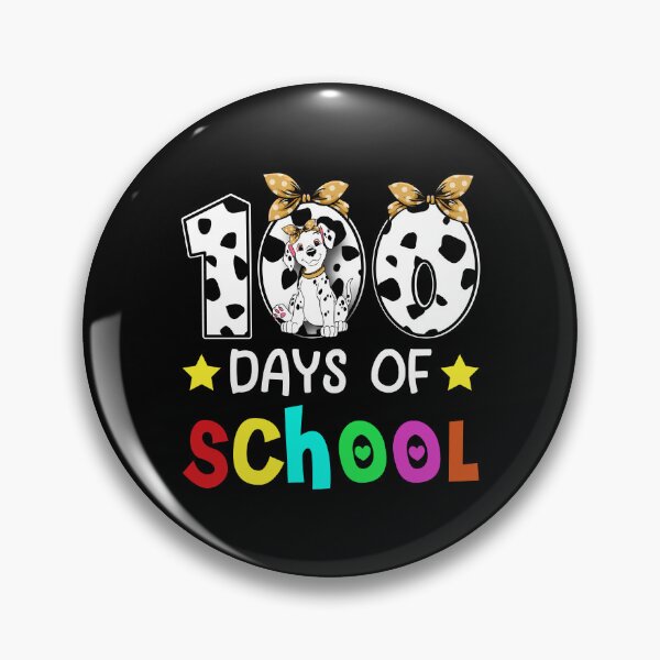 Item preview, Funny School Kid Teacher Dog Dalmation 100 Days Of School designed and sold by mteehut.