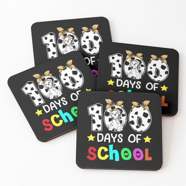 Item preview, Funny School Kid Teacher Dog Dalmation 100 Days Of School designed and sold by mteehut.