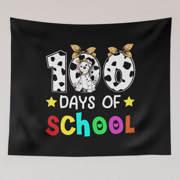 Item preview, Funny School Kid Teacher Dog Dalmation 100 Days Of School designed and sold by mteehut.