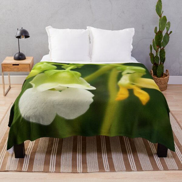Item preview, blossoming bean flowers designed and sold by lexicolor.