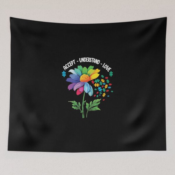 Item preview, Womens Floral Autism Awareness Daisy Flower Cute Autism Awareness gifts For Mom  designed and sold by Waybstee33.