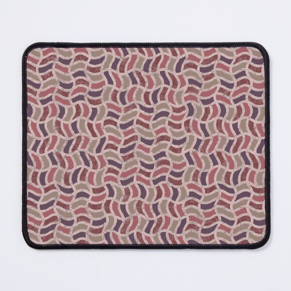 Item preview, Mauve wavy mesh pattern designed and sold by lents.