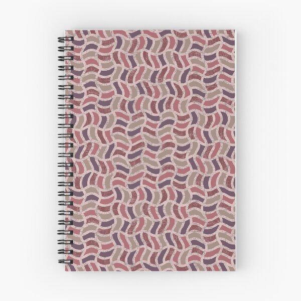 Item preview, Mauve wavy mesh pattern designed and sold by lents.