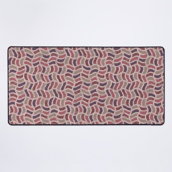 Item preview, Mauve wavy mesh pattern designed and sold by lents.