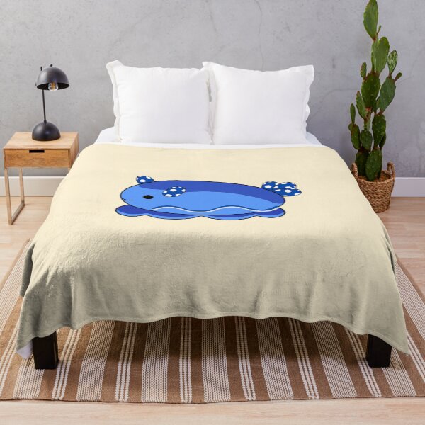 Item preview, Cute Blue Nudibranch designed and sold by mixMixtli.