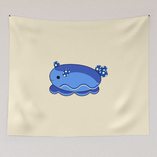 Item preview, Cute Blue Nudibranch designed and sold by mixMixtli.