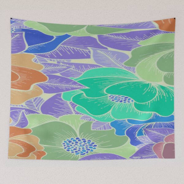 Item preview, flower harmony art designed and sold by El Pintor de la Historia .