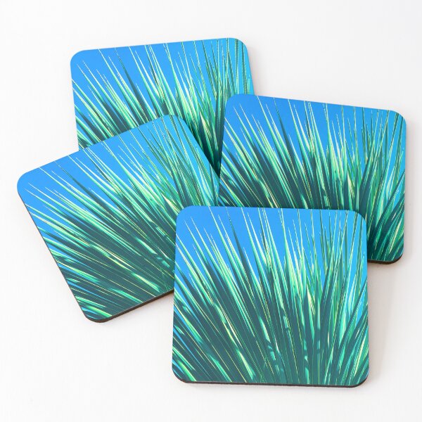 Item preview, Vibrant Green Succulent Leaves In Vivid Blue Sky designed and sold by DEC02.
