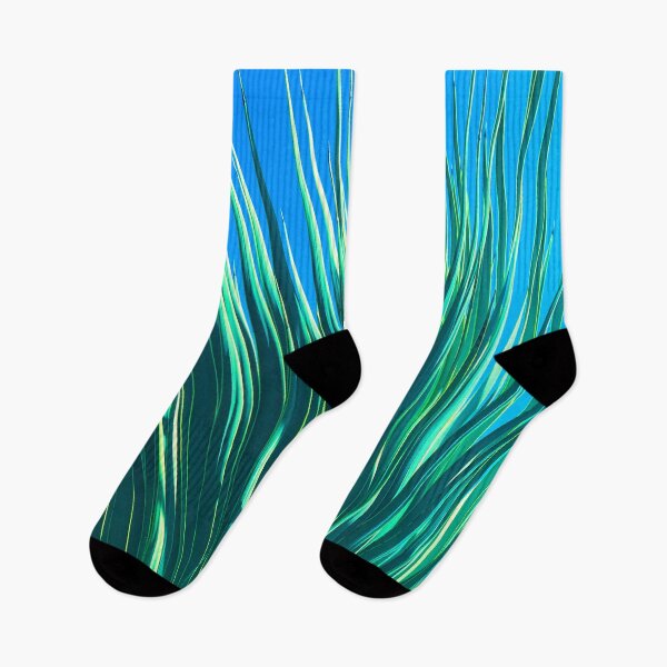 Item preview, Vibrant Green Succulent Leaves In Vivid Blue Sky designed and sold by DEC02.